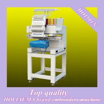 Single head machine embroidery home used embroidery machine